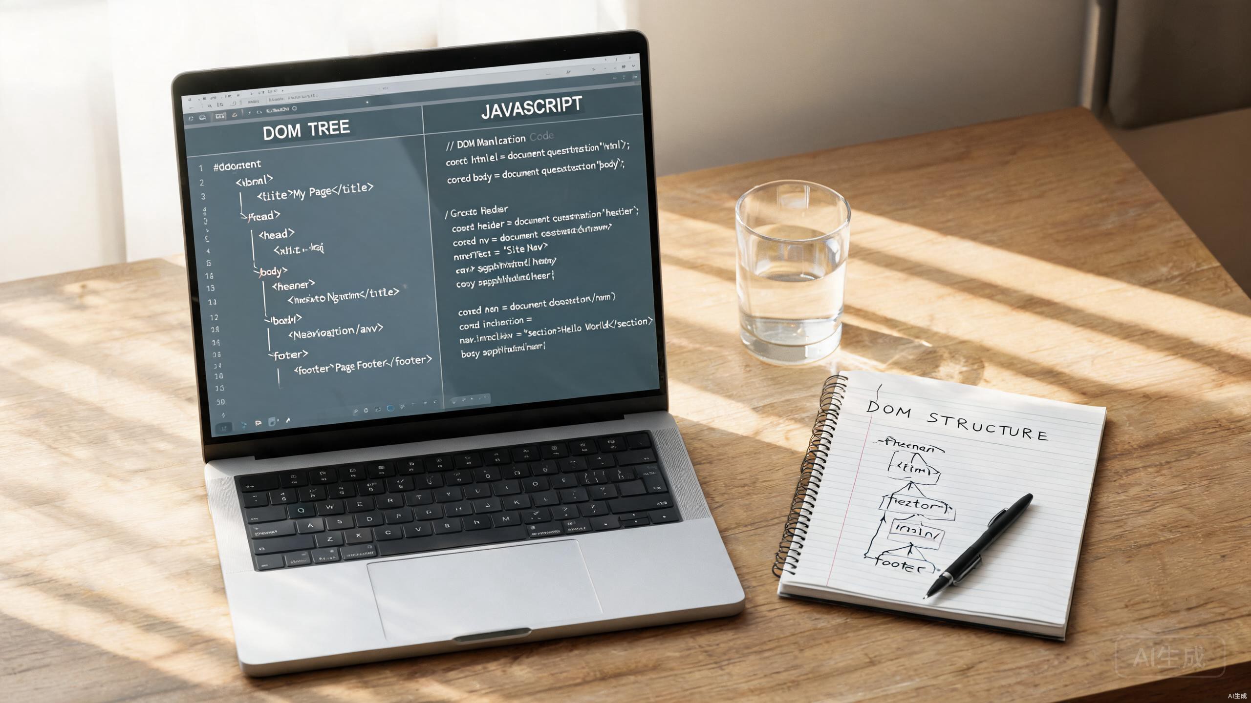 JavaScript DOM 操作教程封面图